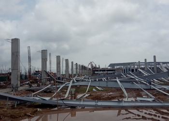 DN Trung Quốc nói vụ sập giàn thép ở Quảng Ninh là do thời tiết